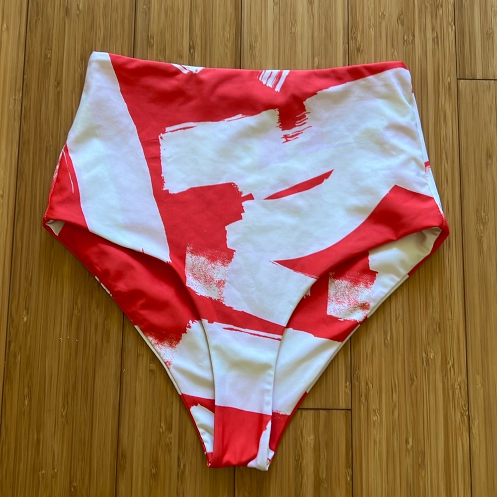 Stone Fox Swim high waisted surf bikini bottoms XS